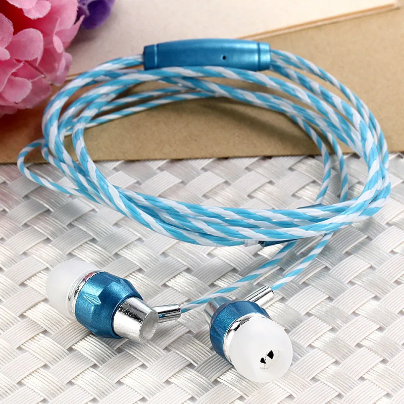 

Universal Earphones Wired 3.5mm Stereo Earbuds Headset With Mic For Cell Phone Built-in microphone