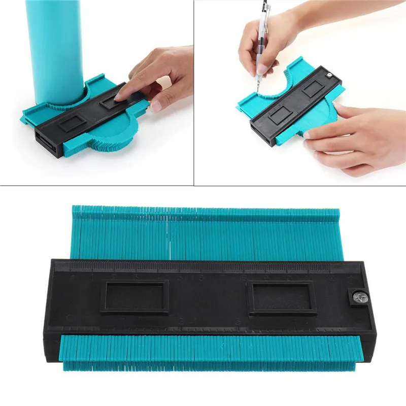 

Copy Duplicator Profile Gauge 4 Inch/120 Mm Plastic Contour Copy Duplicator Circular Frame Profile Gauge Tool dropship 19j26