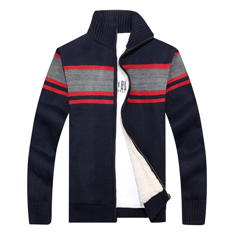 Loldeal Men's Classic Long Sleeve Full Zip up Fleece