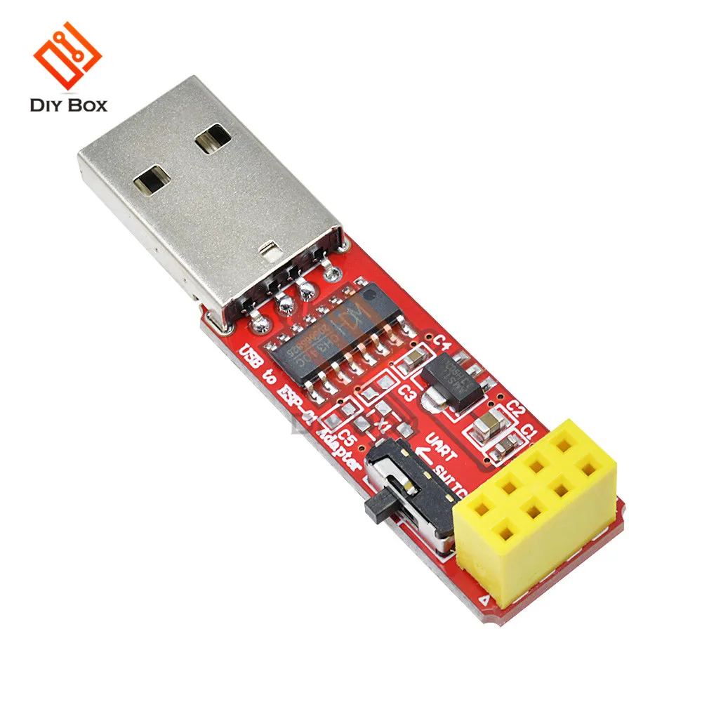 3,3 В USB к ESP8266 ESP-01 ESP-01S Wi-Fi адаптер модуль с CH340G USB к ttl драйвер последовательный беспроводной Wifi модуль для Arduino