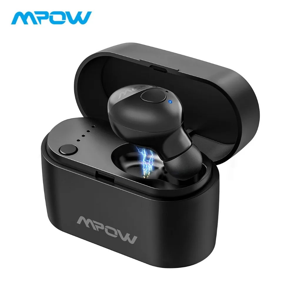 Mpow EM14 Беспроводной наушники одного цвета с украшением в виде кристаллов
