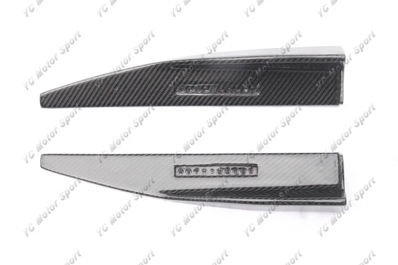 2014-2016 Ford Mustang Roush Style Side Skirts Winglets CF (4)