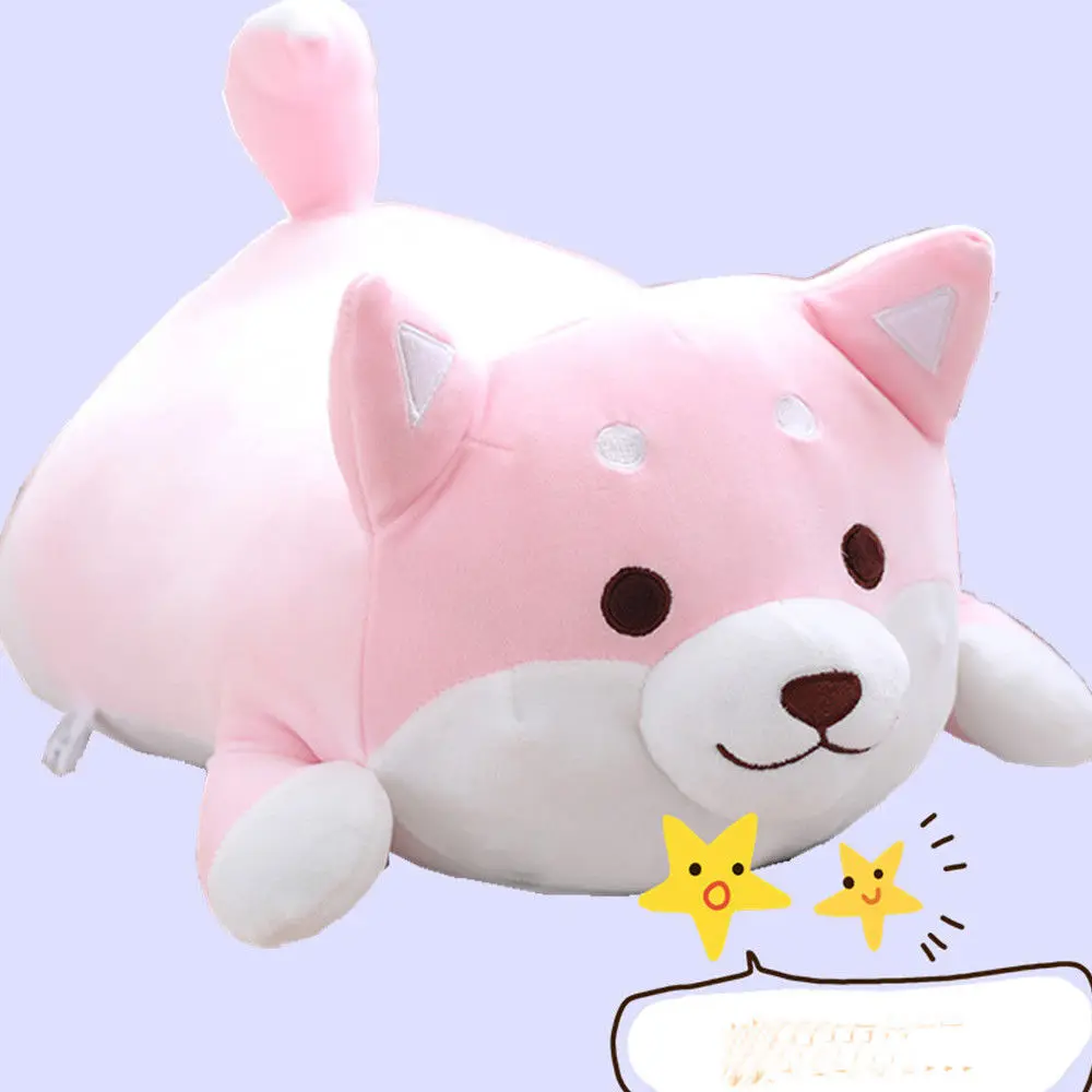 Плюшевые животных большой Шиба собака игрушка-подушка мягкие подушки для игрушки подарок