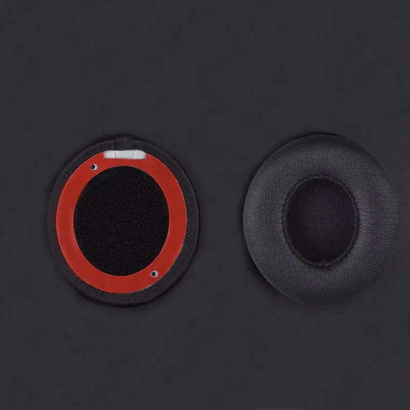 Premium Leather Headphone Earpads - Replacement Foam Cushion Covers (2 Pairs)