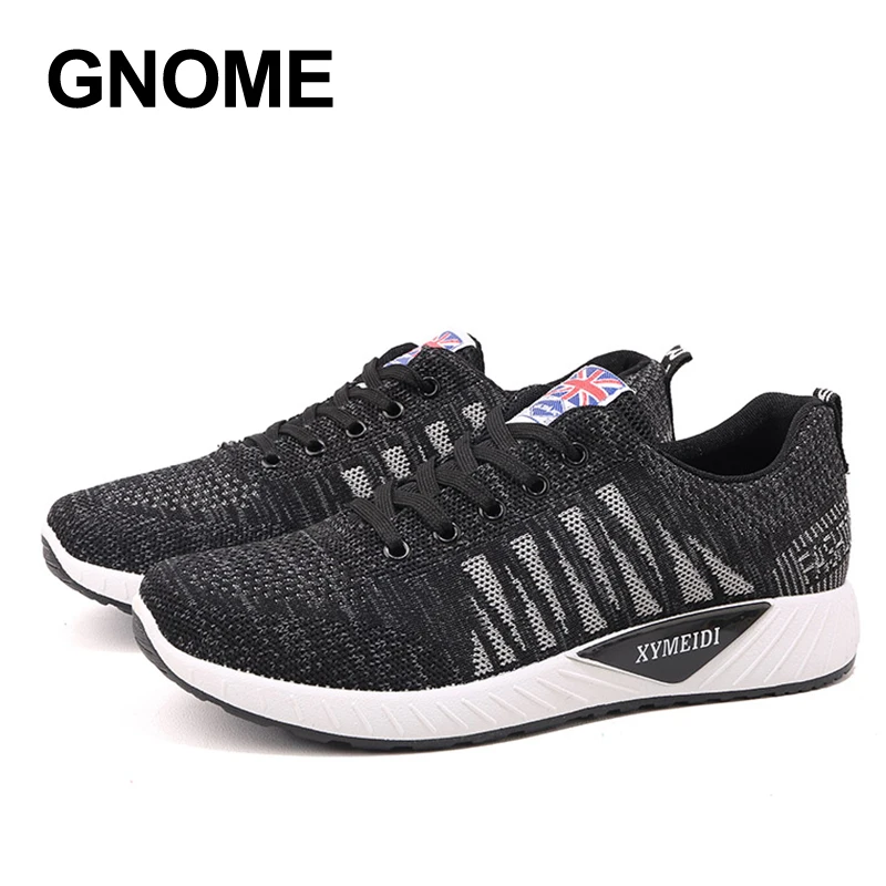 Black Para Rayas blue Gnome Zapatos Zapatillas Nueva Hombres Entrenadores gray Casual Mezclados Tejer Los wxIqP7IY