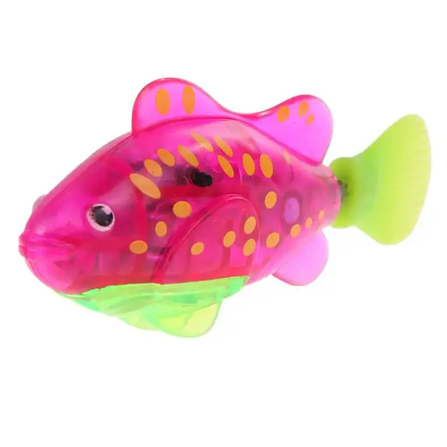 Electronic baby bath toy robot swimming animals Fish water toys battery