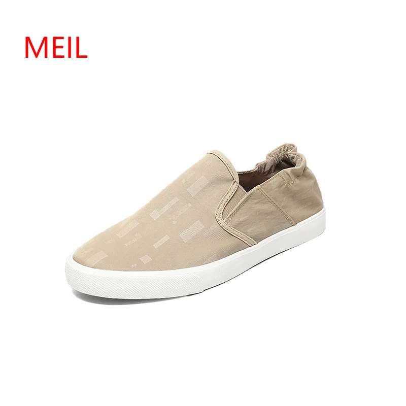 

Italy Brand Breathable Loafers Sneakers Men Delicate Casual Canvas Shoes Men Flats Comfortable Youth Slip on Shoes Man Footwear