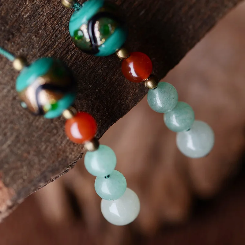 

Wuduo Chinese Homemade Handmade Ethnic Jewelry Ethnic Wear Women Earrings Drop Earrings Jewelry Earrings Vintage Earrings