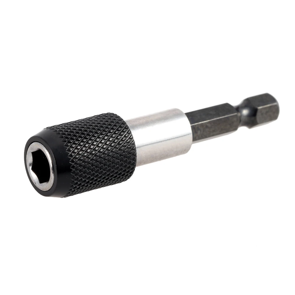 

Kkmoon 60mm 1/4" Hex Power Drill Driver Socket Wrench Adapter Extension Bar Bit For Electric Screwdriver Power Tools Wrench