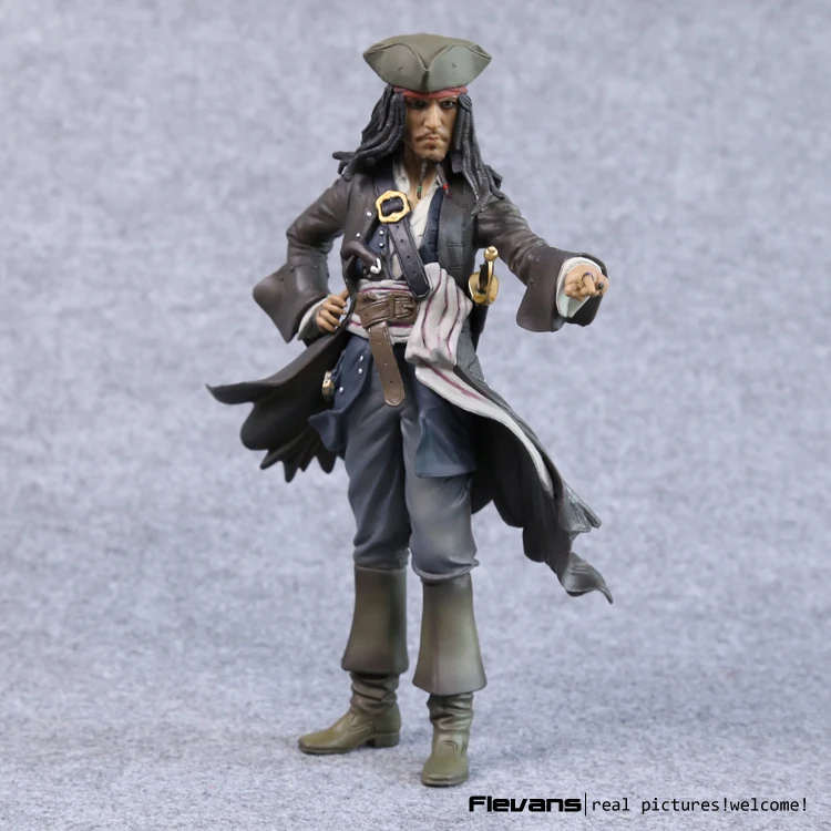 Crazy Toys Pirates of the Caribbean Jack Sparrow PVC Action Figure