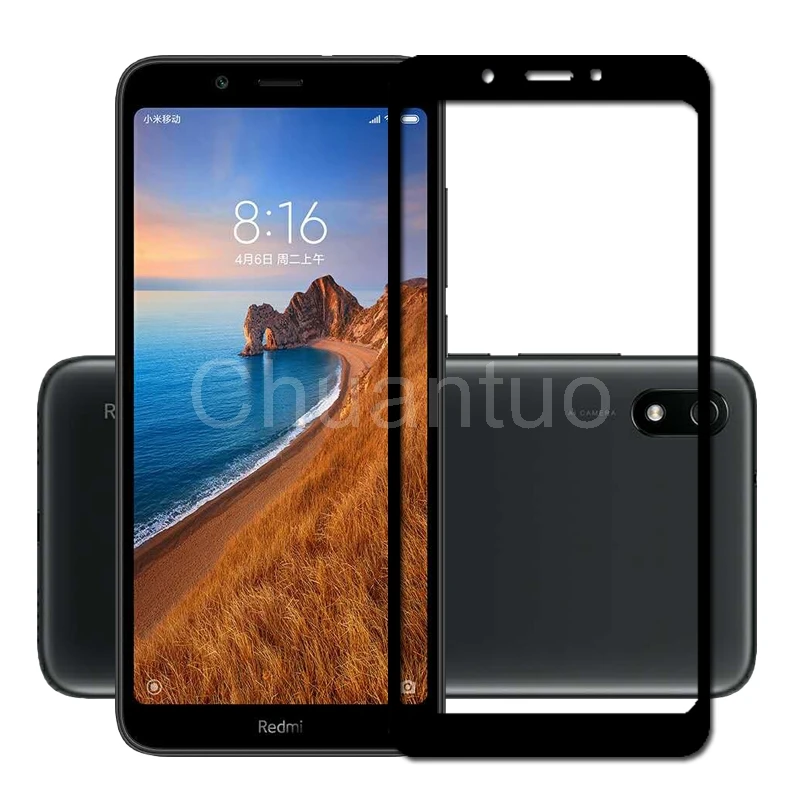 25 шт./лот полное покрытие Защита экрана для Xiaomi Redmi 7A от царапин защитная пленка