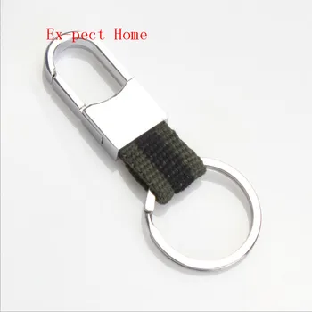 

200pcs Men's metal keychain car pendant key ring gift creative promotion promotional gifts