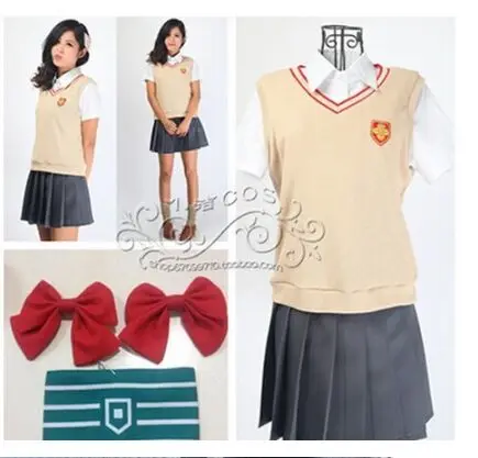 Аниме ToAru Kagaku no Railgun misaka mikoto костюм для косплея школьная форма|anime school uniform|anime cosplay
