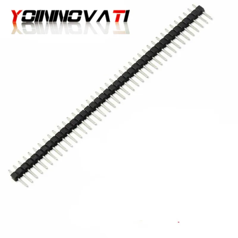 

Free shipping 10pcs 40 Pin 1x40 Single Row Male 2.54 Breakable Pin Header Connector Strip