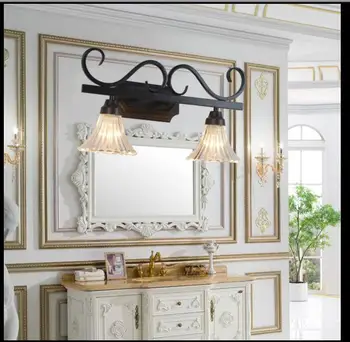 

modern LED mirror front wall lamp Bedroom warm bedside lamp American living room hallway bathroom lighting lamps lw48514