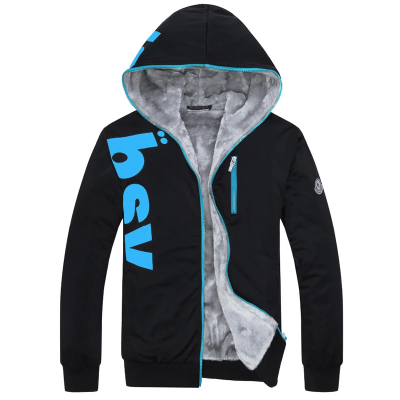 Hoodies and Sweatshirts Men Fashion Winter Coral Fleece Lining Hoodies Men Thick Plus Size 6XL Casaco Masculino Brand Clothing
