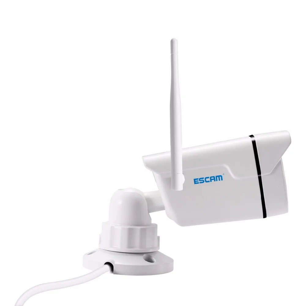 Escam PVR001 Outdoor Waterproof CCTV Surveillance Security wireless IP Camera 1MP 720P Onvif IR Night Vision Wifi Bullet Camera Escam PVR001 Outdoor Waterproof CCTV Surveillance Security wireless IP Camera 1MP 720P Onvif IR Night Vision Wifi Bullet Camera