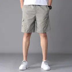 Летние Для мужчин s шорты хлопок модные однотонные прямые Для мужчин s Рубашки домашние дизайнерские комбинезоны для Для мужчин Pantalones, Hombre