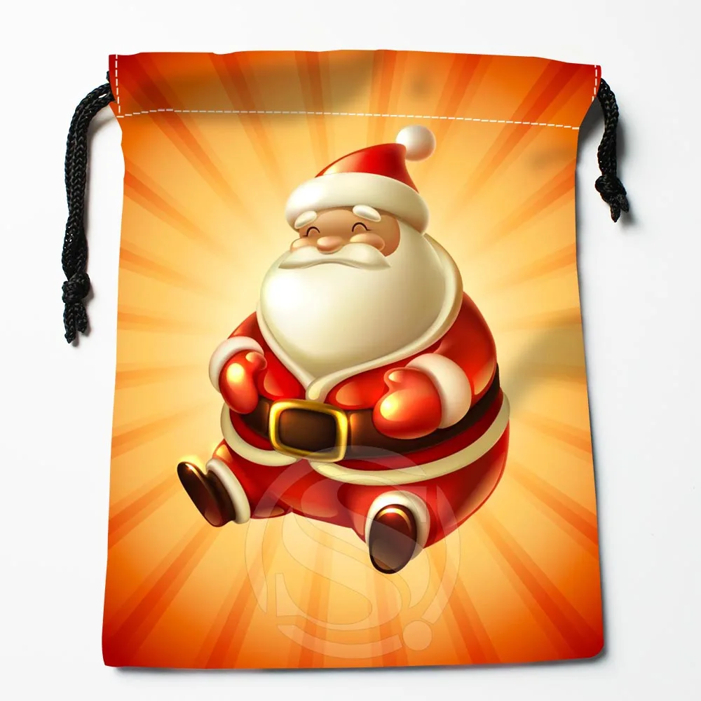 TF 193 New Santa Claus Christmas 3 Custom Printed receive bag Bag Compression Type drawstring bags