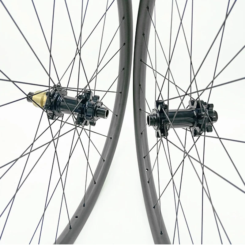 Дисковые колеса 29er mtb дисковые 27 4x23 асимметричные бескамерные Bitex bx402 boost прямой