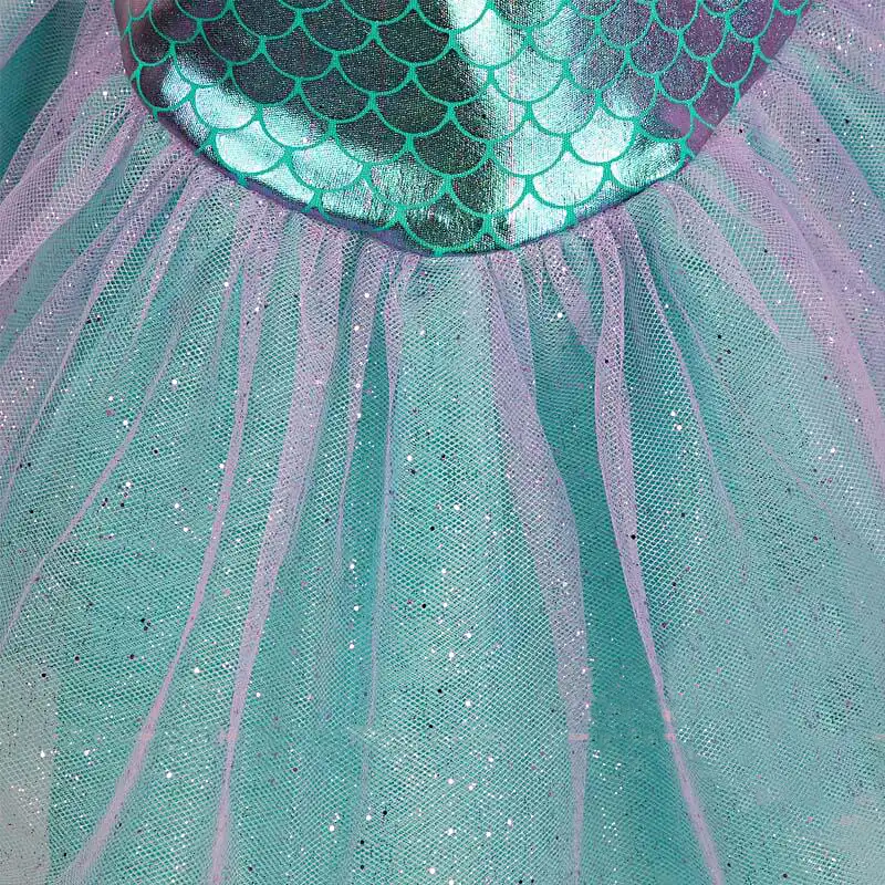 Disfraz De Princesa Ariel Para Ninas Vestido De Sirena Disfraz De Princesa Ariel Vestidos De Fiesta De Cumpleanos Para Ninos Suministros Para Halloween Aliexpress