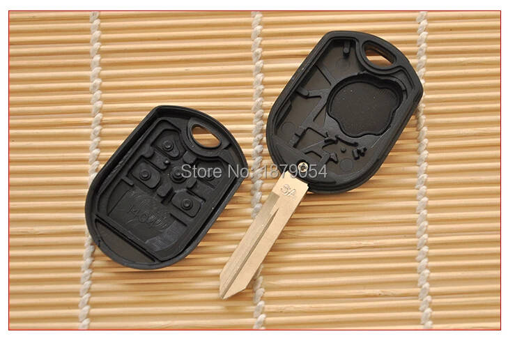4 кнопки Замена дистанционного ключа чехла для Ford Edge Raptor брелока крышка 5 шт./лот