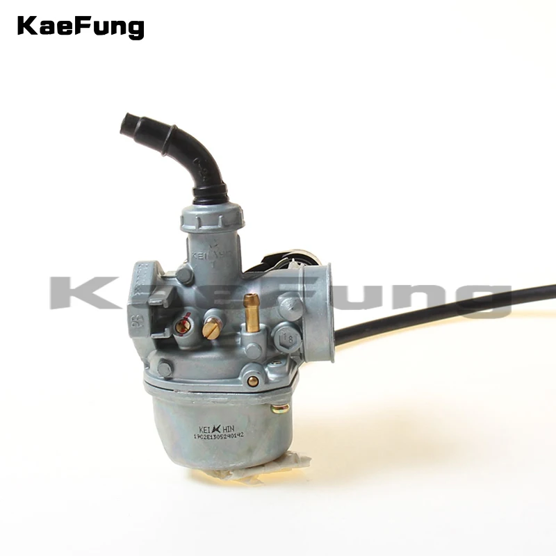 Мотоцикл dirt pit запчасти KEIHIN 19 мм PZ19 встроенный топливный кран карбюратор для C100