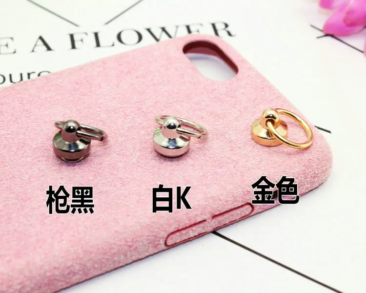 10pcs Per Lot Cell Phone Case Diy Rhinestones Alloy Button