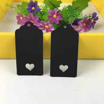 

8x4CM blank kraft paper label clothing accessories decoration tag rectangular flower heads label with hemp rope 400pcs/lot