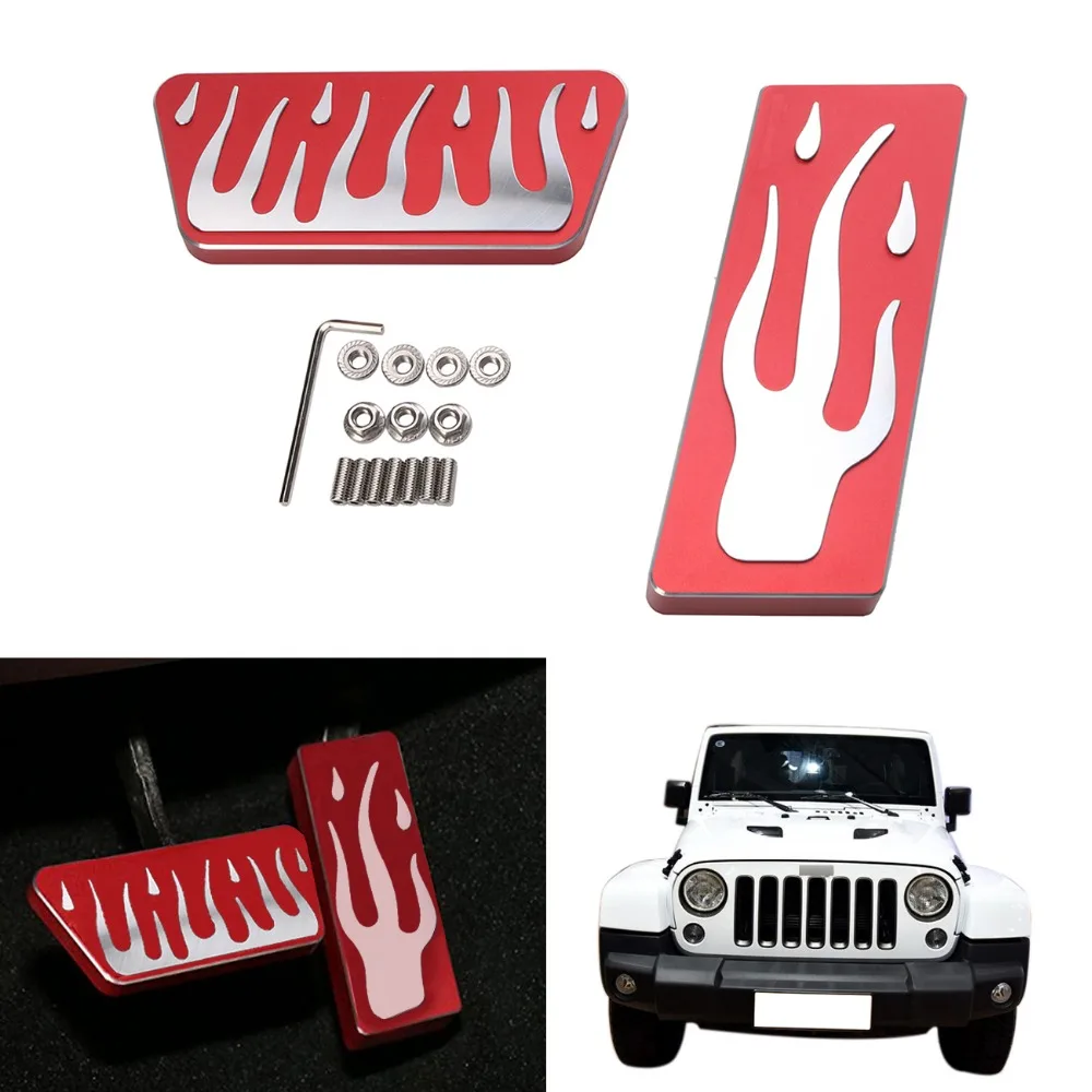 Aluminum-Alloy-Accelerator-Brake-Pedal-Protector-Cover-Set (7)