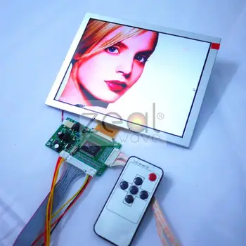 

VGA+2AV+Revering Driver Board +8inch 800*600 LCD Panel EJ080NA-05B AT080TN52 Industrial, High Quality