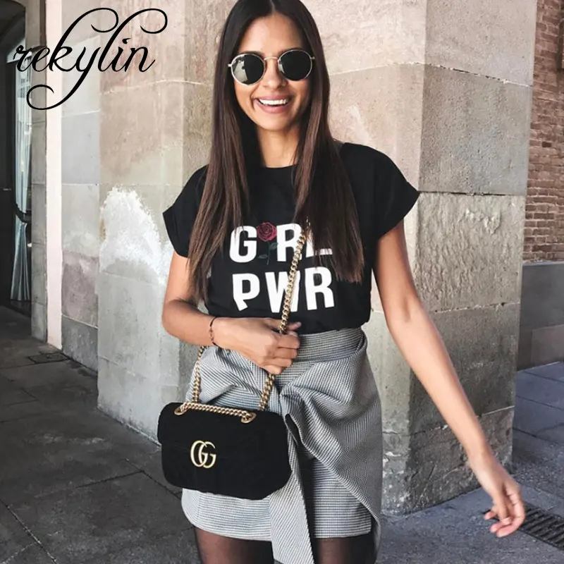 2019 الصيف النساء T قميص فتاة الطاقة إلكتروني طباعة التلفزيون تي شيرت عارضة قصيرة الأكمام قمم المحملة يا الرقبة الإناث قمم camisetas موهير