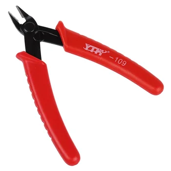 

HHTL-Red Plastic Coated Grip 5" Craft Pliers Cutter