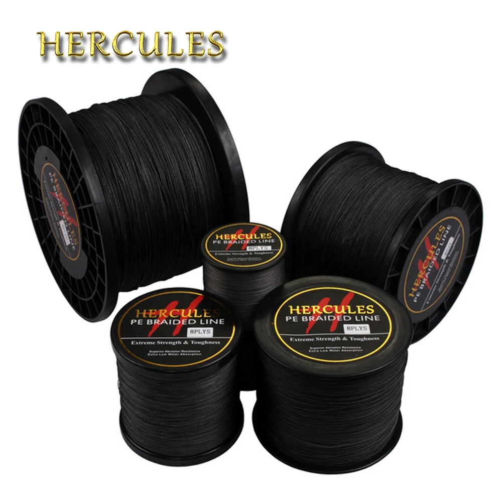 10/mo - Finance HERCULES Cost-Effective Super Cast 8 Strands Braided Fishing Li - Foto 3