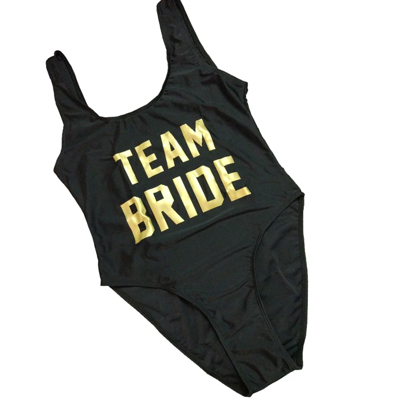 team bride swimming costume