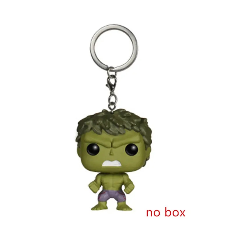 Арбузно-красный FUNKO POP Стэн ли Натан Леви Капитан Marvel ночной король призрак это Pennywise Карманный Брелок фигурка игрушки для детей - Цвет: Арбузно-красный