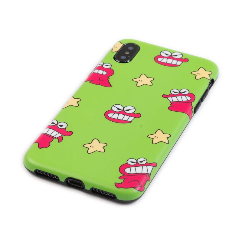 Luxury Brand IMD Soft Silicone Cover for iPhone case 7 8 Plus 10 XR X XS Max 6 6S Cute Cartoon dinosaur Little Star Pink Animal