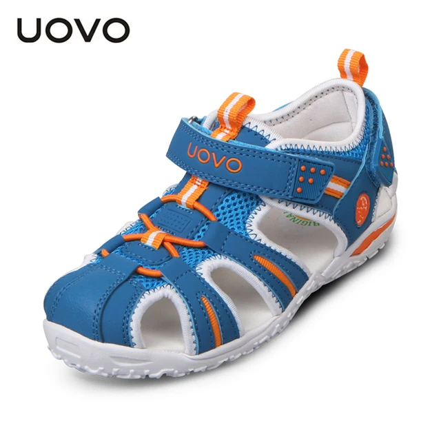 Uovo классические дети пляжные сандалии мальчиков, безопасность детей обувь для девочек, не скользит sandalias infantil, девушки обувь, детская обувь девочек