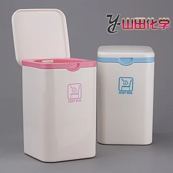 

MINI ORDER $20 (CAN MIX ORDER) Free shipping Desktop mini garbage bucket clamshell wastebasket storage bucket