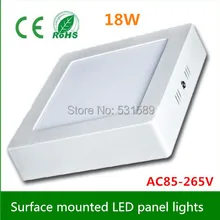 2 шт. 18 Вт Светодиодные панельные светильники AC85-265V 1600LM теплые и ool белые светодиодные потолочные Кухонные светильники 90 шт. led дизайн энергосбережения