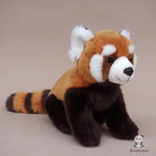 Детские игрушки плюшевая кукла-панда Милая Красная панда настоящая жизнь Животные куклы-еноты подарки на праздник