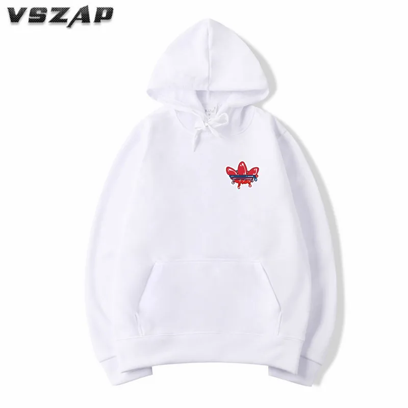 

New 2019 Spring Autumn Brand Mens Hoodies Sweatshirts Man High Quality Logo Printing Long Sleeve Pullover Fashion Mens Hoodies