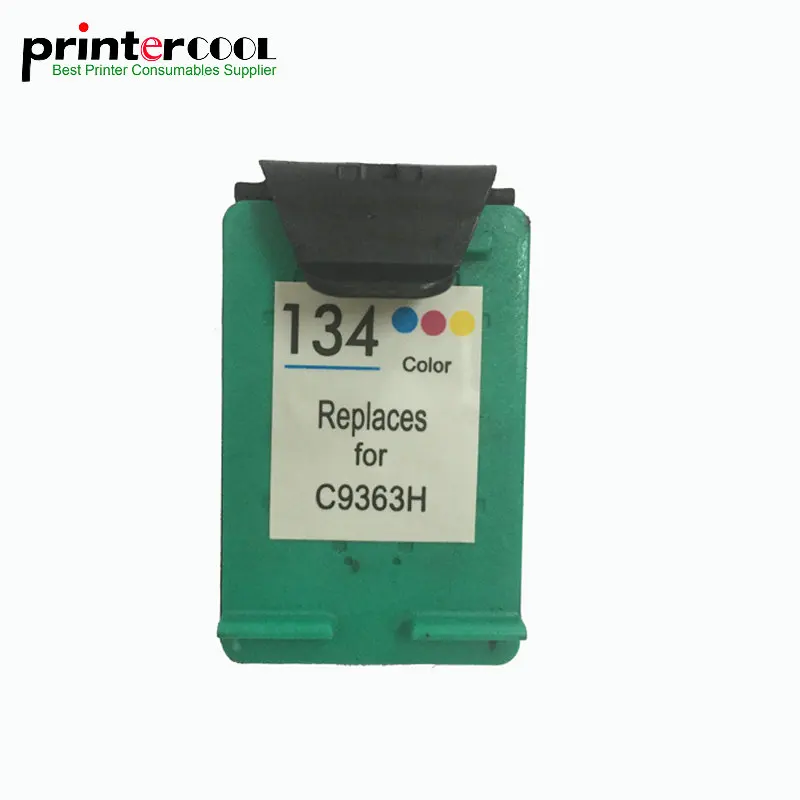 Картридж с чернилами einkshop 134 совместимый принтером HP Deskjet 5743 6623 6843 6523 5943 6943 6983 7313 7413