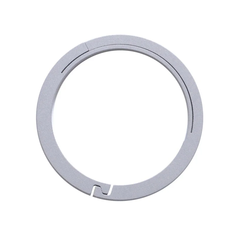 Серебряный Титан сплав EDC брелок Открытый Портативный Брелок пряжка круг, кольцо для ключей octangle отдых товары для путешествий