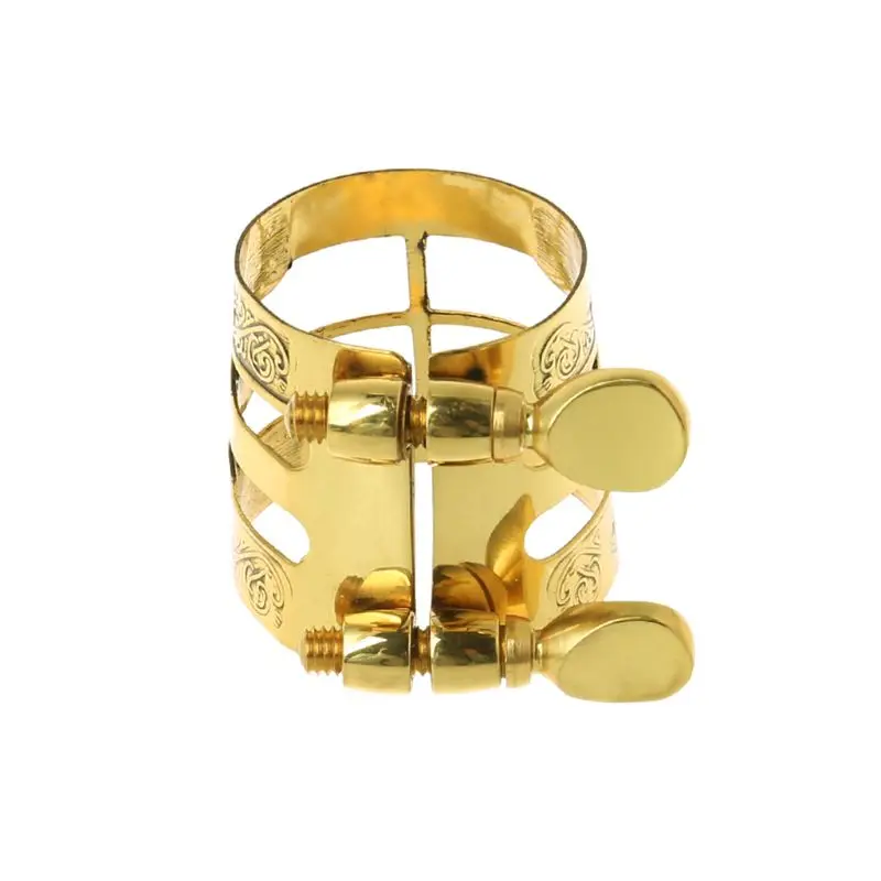 

New Clarinet E Alto Sax Rubber Bakelite Mouthpiece/Metal Ligature/Carved Ligature qiang