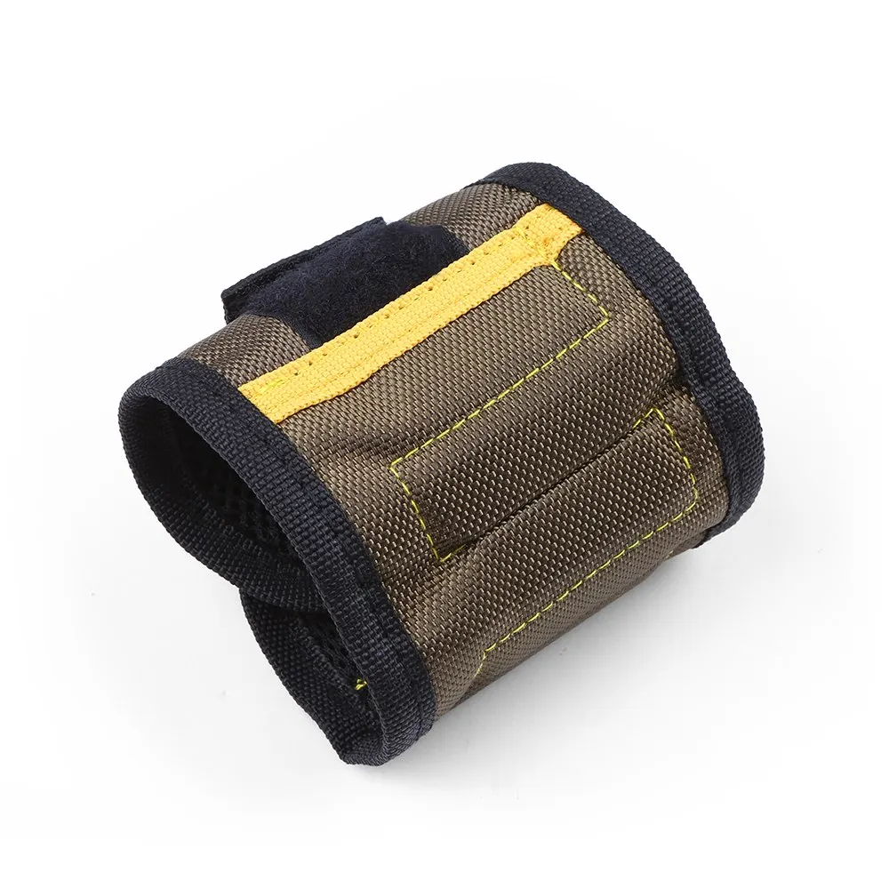 Magnetic Wristband Small Parts Adsorption Tool Bag Electrician Wrist Belt Screws Nails Drill Bits Holder Tools organizer | Инструменты