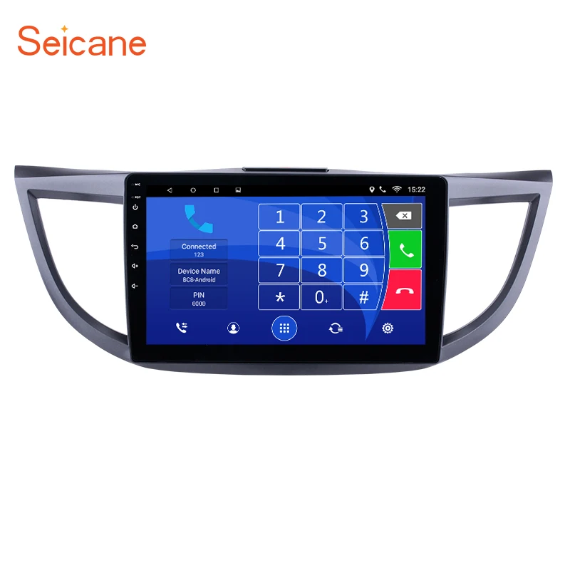 

Seicane Android 6.0 Quad-core Car Radio GPS Navigation Head Unit Player for 2011-2015 Honda CRV 10.1 inch HD 1024*600 ROM 16GB
