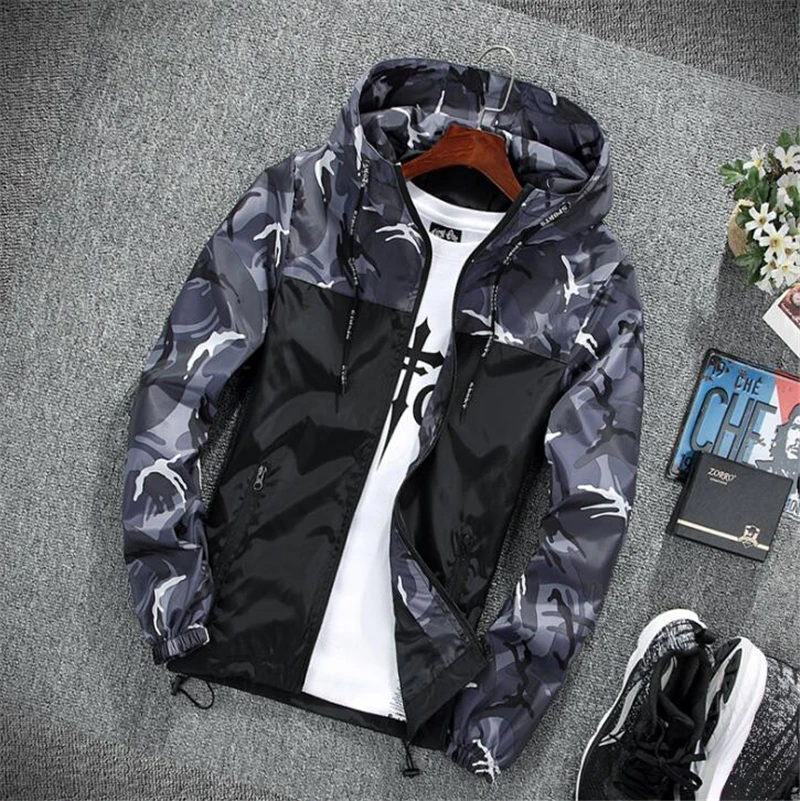 

yizlo jackets men camo jacket windbreaker jaqueta masculina mens camouflage jacketsbumpybeast Summer Wind Camo Windbreakers