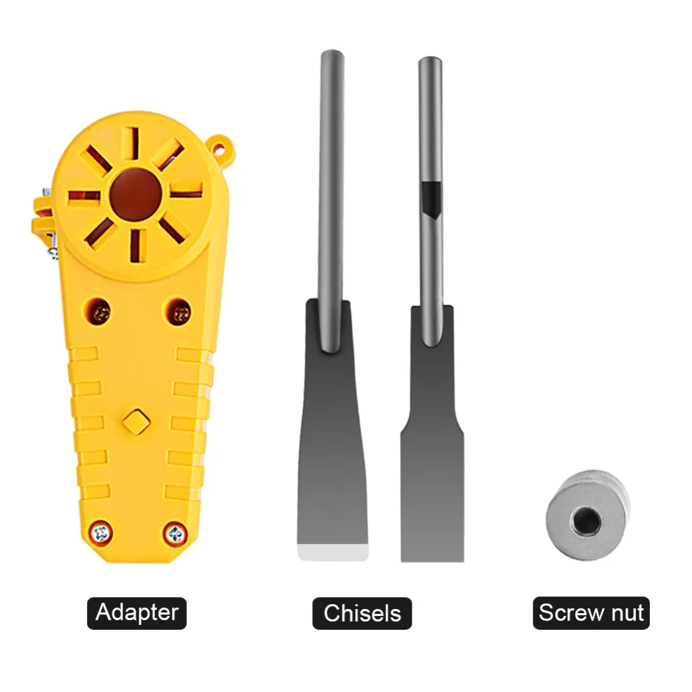 Wood Carving Electric Chisel M10 Adapter Set Changed Angle Grinder Into
