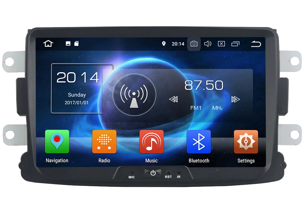 Cheap KLYDE 8" 4G Octa Core Android 8 4GB RAM 32GB ROM Car DVD Player Radio For Renault Dacia Sandero Duster Captur Lada Xray Logan 2 0